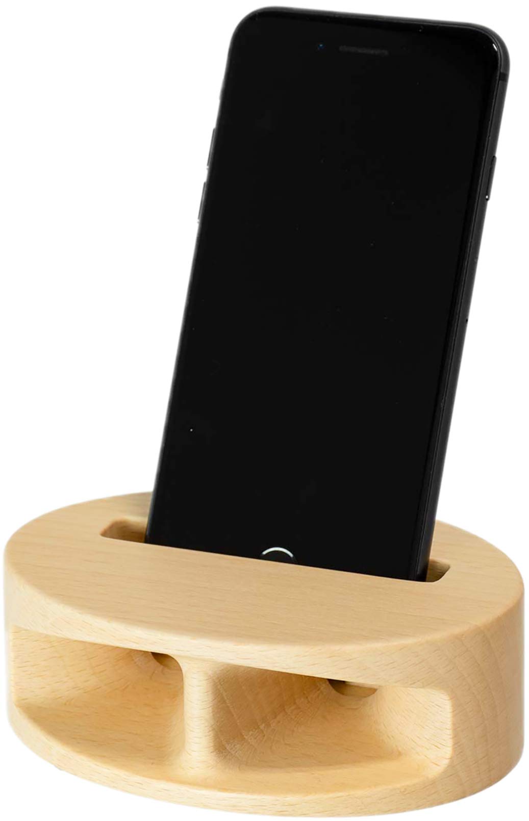 Amazon.co.jp: MUKUNE iPhone用 木製無電源スピーカー スタンダード